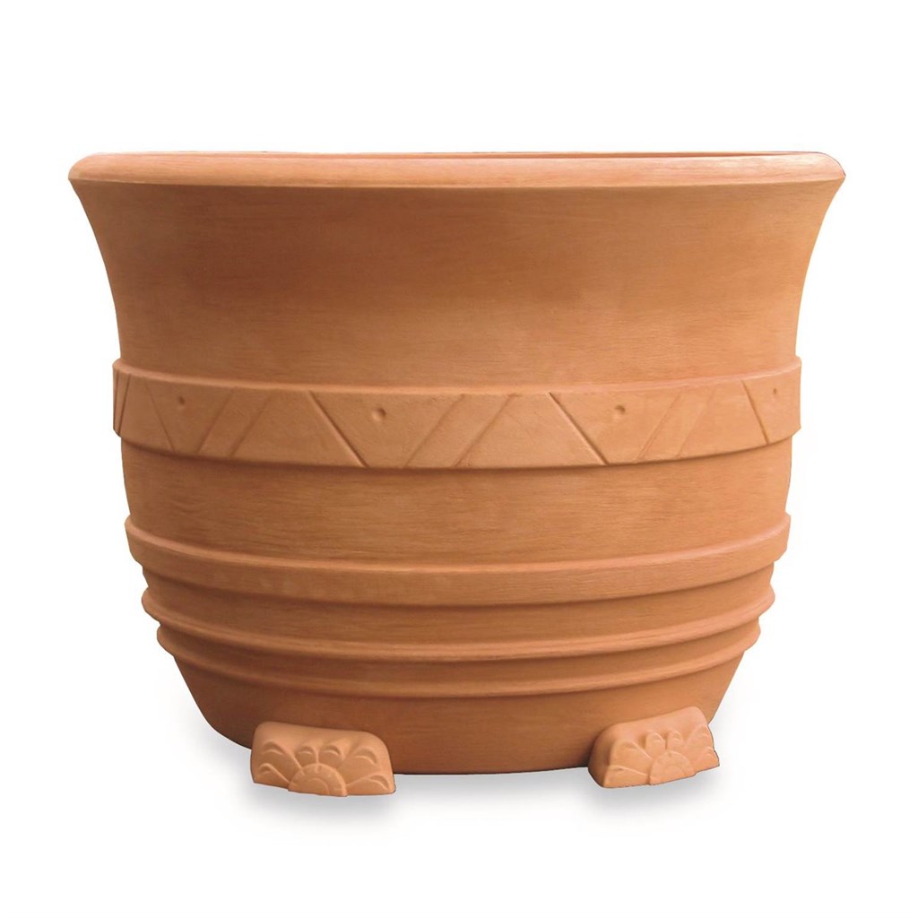 VASO MEDITERRANEO ELBI - CM Ø 173 H 129,5 - ANTICATO